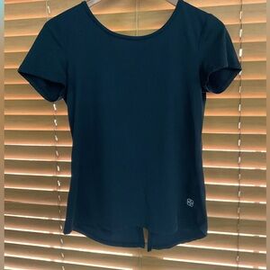 Daisy Fuentes Black Black Blouse Open Back